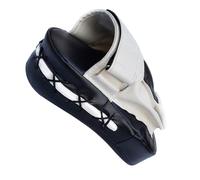 ELEOUTI Almohadilla de Patada Curvada de PU Grueso para Entrenamiento de Artes Marciales, Escudo de Golpe de Boxeo Ergonómico Esponja Densa para Taekwondo y Kickboxing, 1 Pieza