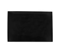 ELEOUTI Bandeja para Hornear de Esmalte Rectangular Negra Distribución Uniforme del Calor y Superficie Antiadherente para Horno y Repostería