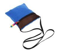 ELEOUTI Bolsa de Transporte Transpirable para Petauros del Azúcar y Hámsteres Transportín Portátil de Algodón Azul Oscuro Bolsa de Viaje Cómoda y Duradera para Mascotas Pequeñas