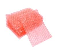 ELEOUTI Bolsas de Burbujas de Embalaje Antiestáticas Rojas Tamaño 10X15 CM Grosor Reforzado 100 Unidades Resistentes a Golpes para Envío y Protección de Paquetes