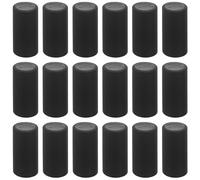 ELEOUTI Cápsulas Termorretráctiles Negro Diseño 150 de PVC y Sello Hermético para Botellas de Vino para Presentación Elegante en Eventos Exclusivos
