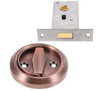 ELEOUTI Cerradura Invisible Lado para Puerta Corredera, Tirador Oculto de Acero Inoxidable 304, Diseño Embutido, Instalación Oculta para Armarios y Puertas de Madera, 1 Unidad