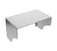 ELEOUTI Cubierta de Acero Inoxidable para Timbre Exterior, Tapa Protectora para Caja de Salida de 200 Mm, Escudo Resistente Lluvia para Estación de Carga y Enchufes Eléctricos