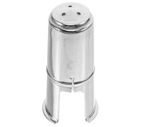 ELEOUTI Cubierta Protectora de Metal Color Plata para Tapa Protectora Resistente y Compatible Modelo Cc01 Boquilla de Clarinete y Saxofón Alto para Accesorios Musicales