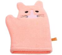 ELEOUTI de Baño de Esponja Suaves para Piel Sensible Diseño Adorable de Gato Rosa Seguros y Delicados para Niña y Niña