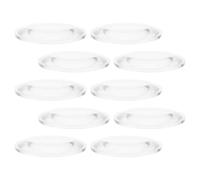 ELEOUTI Lentes Convexas Transparentes Diseño Multiuso de Acrílico Juego de 10 Redondas y Piezas Reemplazables para Enseñanza de Física Básica