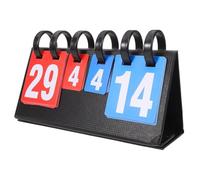 ELEOUTI Marcador Función Reseteable de PVC de Baloncesto Multifuncional Portátil para Competiciones Deportivas al Aire Libre y Varios Deportes