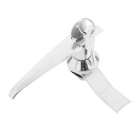 ELEOUTI Pestillo de Botón Pulsador de Repuesto para Puerta Eléctrica de Gabinete, Cerradura de Leva de Metal 304 Resistente para Gabinetes de Distribución y Armarios contra Incendios,