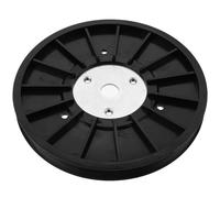 ELEOUTI Polea de Correa para Bicicleta Estática 5pk 3 Orificios, Rueda de Transmisión de Abs para Accesorios de Fitness en Casa, Disco de Cinturón Compatible Bicicleta de Ejercicio