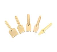ELEOUTI Puntas de Latón Resistentes Producción Uniforme de Tinta 5 Piezas para Pluma Estilográfica Tibetana Ideales para Escritura Creativa y Caligrafía Artística