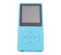 ELEOUTI Reproductor de Música Mp3 y Mp4 de 8gb Azul, Portátil y Ligero, Pantalla y Función de Grabadora de Voz para Jogging y Hiking