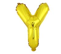 ELEOUTI Set de Globos de Película de Aluminio Dorados de 16 Pulgadas para Adorno de Fiesta y Cumpleaños Letras para Aniversario y Eventos Obsequios