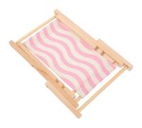 ELEOUTI Soporte para Teléfono Móvil Portátil en Forma de Silla de Playa Negro, Material Sintético, Diseño Adorable para Escritorio y Liberar Las Manos Mientras Revisas Varios Estilos