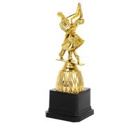 ELEOUTI Trofeo de Baile Competencias Infantiles, Copa Ligera de Plástico Dorado Diseño Elegante y Recuerdo para Estudiantes