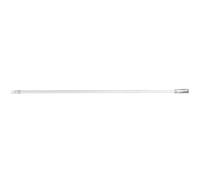 ELEOUTI Varilla para Persiana Vertical Transparente de 30-34 Cm con Gancho, Repuesto de Plástico PP para Cortinas, Varita Ciega Resistente y Fácil de Usar en Decoración del Hogar