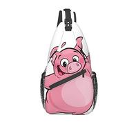 Elephant And Piggie Unisex Casual Diagonal Chest Bag, Crossbody Crossbody Shoulder Bag Travel Senderismo Daypack
