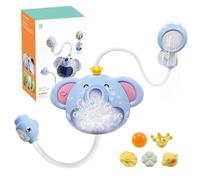 Elephant Bath Sprayer, Bathtub Toy Bubble Machine, Ergonomic Water Sprayer, ABS Fun Play Accessory for Kids Ages 1-5, Ideal for Pool, Garden, Swimming Bath Time