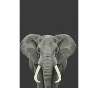 Elephant Cover Design: Aesthetic Journal for Writing, Drawing & Notes | Blank Notebook for School, Work & Creativity.