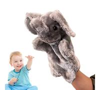 Elephant Hand Puppet, Animal Plush Toy, Puppet Gift, Soft Comfortable Fabric, Movable Design, Ideal for Show, Theater, Birthday, Christmas 119.22 Inch