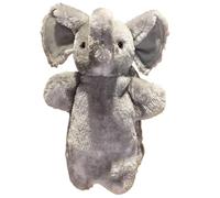 Elephant Hand Puppet, Kids Animal Puppets, 10.24x5.91x1.97 Inches Jumbo Plush Puppet, Compact Interactive Stuffed Toy for Show Theater, Birthday
