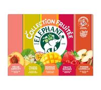 Elephant, Infusion Collection Fruitée Découverte - Surtido de 5 infusiones de ingredientes 100% naturales, 50 bolsas de pirámide