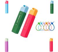 Elephant Kiss Stain Remover, 3-Second Stain Remover Pen for Clothes, 2025 New 12ml Portable Spot Cleaner, ElephantKiss 2-in-1 Active Eraser & Brush With Lanyard Travel & Pocket-Sized (Red+Green)