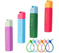Elephant Kiss Stain Remover, 3-Second Stain Remover Pen for Clothes, 2025 New 12ml Portable Spot Cleaner, ElephantKiss 2-in-1 Active Eraser & Brush With Lanyard Travel & Pocket-Sized (mix*4)