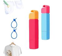 Elephant Kiss Stain Remover Pen, Double Head Instant Treater Sticks 3-Second Stain Removal Tackles Stubborn Stains, Travel Stain Remover for On-The-Go Cleaning No Washing (2, C)