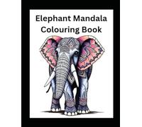 Elephant Mandala Colouring Book
