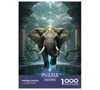 Elephant Puzzle Imposible,desafío for Adults Juego Educativo 1000 Piezas Obra De Arte De Juego De para Adultos, Regalos A Partir De 14 Años 70x50cm/1000pcs
