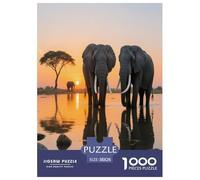 Elephant Puzzle Imposible,desafío para Adultos Juego Educativo 1000 Piezas Obra De Arte De Juego De para Adultos Y Niños A Partir De 12 Años 38x26cm/1000pcs