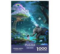 Elephant Puzzles Imposible,desafío for Adults Juego Educativo 1000 Piezas Obra De Arte De Juego De para Adultos Y Niños 70x50cm/1000pcs