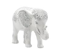 Elephant Statue Ornaments, Elephants Figurines For Women Mom | Resin Decorative Collectible Health Strength | Home Elephant Decoration Figure For Living Room Office Bookshelf TV Cabinet Table