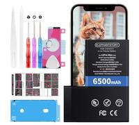 ElephantStory Batería para iPhone 12 Pro MAX, 6500 mAh Bateria de Alta Capacidad para A2410 A2411 A2412 A2342 Baterías de Polímero de Litio con Todos los Kits de Herramientas