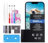 ElephantStory Batería para Phone 13 Pro, 5000 mAh Bateria de Alta Capacidad para A2638 A2483 A2636 A2639 A2640 Baterías de Polímero de Litio con Todos los Kits de Herramientas