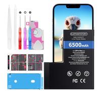 ElephantStory Batería para Phone 13 Pro MAX, 6500 mAh Bateria de Alta Capacidad para A2643 A2484 A2641 A2644 A2645 Baterías de Polímero de Litio con Todos los Kits de Herramientas