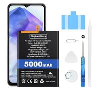 ElephantStory Batería para Samsung Galaxy A23/ A23 5G/ A73 5G/ M23/ M33, EB-BM526ABY 5000 mAh Bateria de Reemplazo Interno Baterías de Polímero de Litio con Todos los Kits de Herramientas