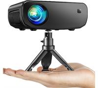 ELEPHAS 2023 - Mini proyector con WiFi, 15000 Lux 1080P HD portátil, Compatible con iPhone/Android/Tableta/HDMI/TV Stick/USB (Bolsa y trípode incluidos)