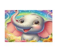ElephHormiga Puzzle Enfhormigas 1000pcs, rompecabezas de madera - Kit de bricolaje Relax Juegos para adolescentes y adultos Regalos (75 × 50 cm)