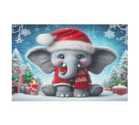 ElephHormiga Rompecabezas de madera 1000 piezas para adultos, materiales reciclables de calidad superior, rompecabezas, juego en familia, (75×50cm)