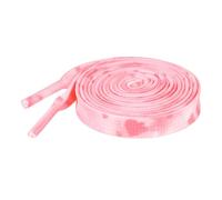 Elerevyo Cordones Planos con Estampado de Corazón para Zapatillas Deportivas 1 Par Rosa rosada 100cm/39.4"