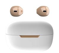 eleror Auriculares Inalámbricos Mini Invisibles Bluetooth, Auriculares Semi-In-Ear Pequeños para Trabajo y Uso Diario, Control Táctil, Livianos para Música y Audiolibros