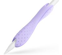 ELETIUO Agarre compatible con Apple Pencil Pro, 1ª/2ª generación, modelo USB-C, funda protectora de silicona con textura antideslizante, diseño ergonómico de doble cabeza, carga magnética y doble