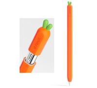 ELETIUO Funda de silicona compatible con Apple Pencil (USB-C), funda protectora de agarre con accesorios de tapa, cubierta antideslizante, soporte magnético para Apple Pencil de 3ª generación,
