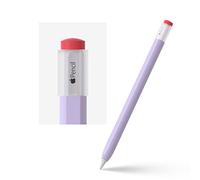ELETIUO Funda de Silicona para Apple Pencil de 2ª generación, Funda Protectora de Agarre con Tapa, Accesorios compatibles con iPad Pro 11 de 12.9 Pulgadas, Color Morado