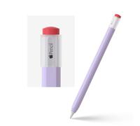 ELETIUO Funda de Silicona para iPencil Compatible con Apple Pencil de 2ª generación/Pro, Funda Protectora de Agarre, soporta Carga magnética y Doble Toque, Color Morado