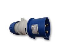 elettrocanali Enchufe recto de montaje rápido tipo EN 60309 en 220 V 32 A - IP44 Ec69272