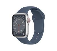 ELETTRONEO C1 Correa Deportiva para Apple Watch Ultra 3 2 49mm, Series 11 10 46mm, 9 8 7 45mm 41mm, SE 6 5 4 44mm 40mm, 3 2 1 42mm 38mm Pulsera Strap, abismo azul