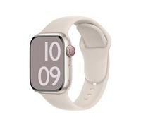 ELETTRONEO C1A Correa Deportiva para Apple Watch Ultra 2 49mm, Series 10 46mm, 9 8 7 45mm 41mm, SE 6 5 4 44mm 40mm, 3 2 1 42mm 38mm Pulsera Strap, Luz Estelar
