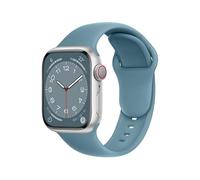 ELETTRONEO SBC1 Correa Deportiva para Apple Watch Ultra 2 49mm, Series 10 46mm, 9 8 7 45mm 41mm, SE 6 5 4 44mm 40mm, 3 2 1 42mm 38mm Pulsera Strap, Megalodón azul